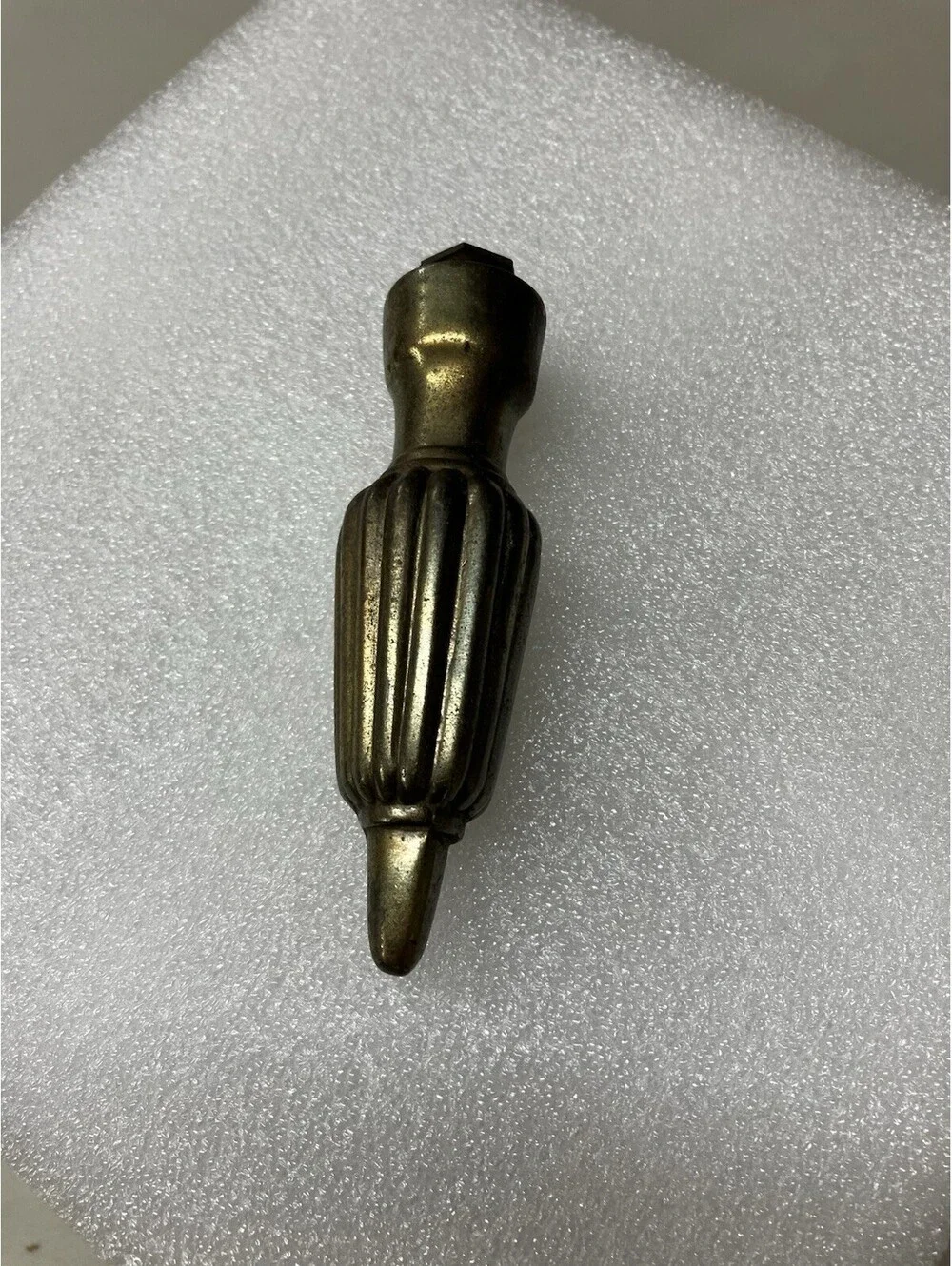 Vintage Brass Mid Century Modern Trophy Style Lamp Finial Shade Topper 3.5”